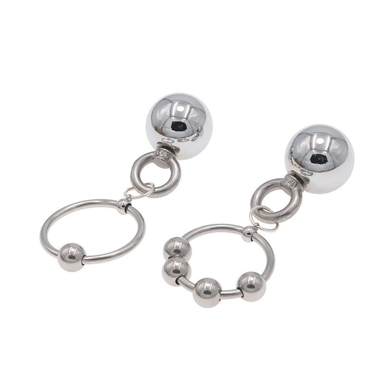 Подвеска из нержавеющей стали для пениса Физическая растяжка Мужские упражнения Секс-игрушки Флирт Игрушки для взрослых Устройство для удерживания веса