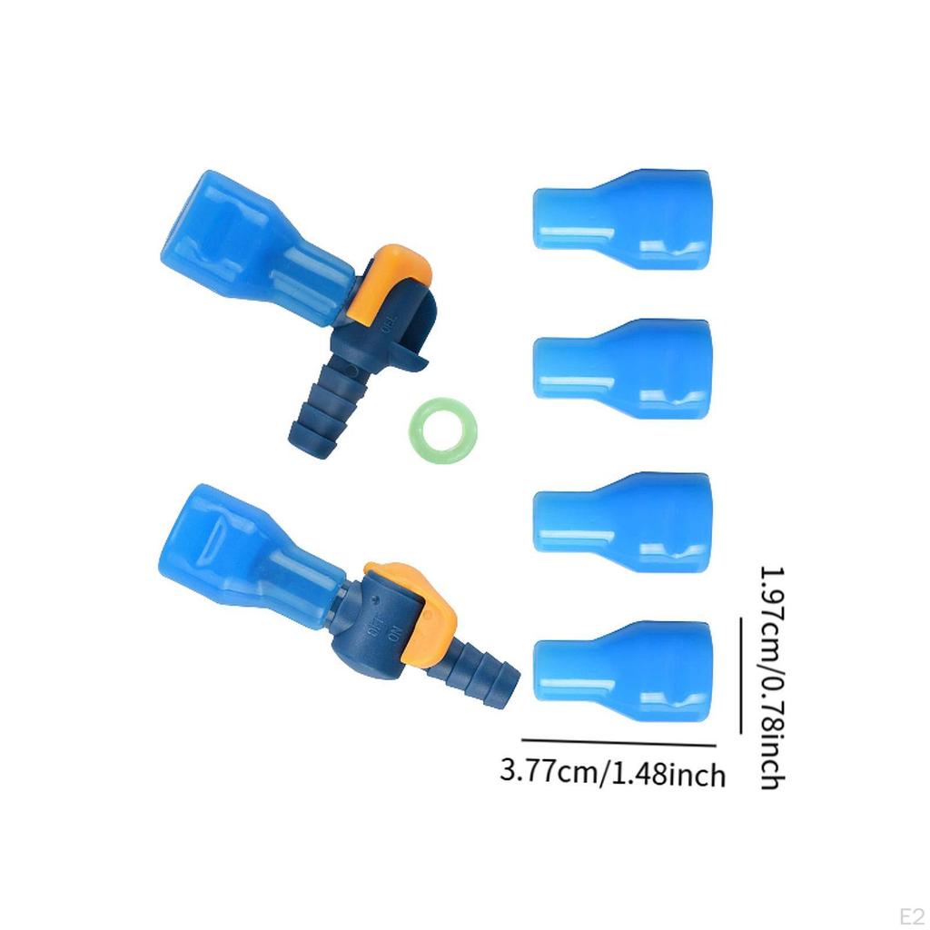 Комплект клапанов для питьевых пузырей, мундштуки, переносные насадки для трубок с соединителями для шлангов для верховой езды