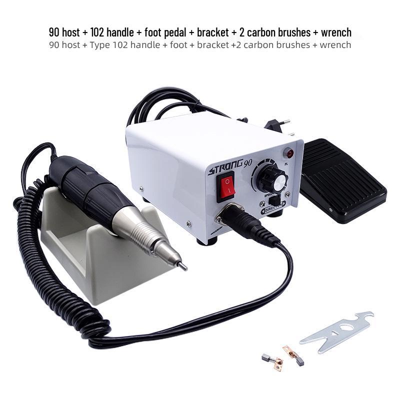 Южнокорейская электрическая шлифовальная машина для стоматологии, ювелирного дела, ногтевого сервиса, полировки и резьбы по нефриту