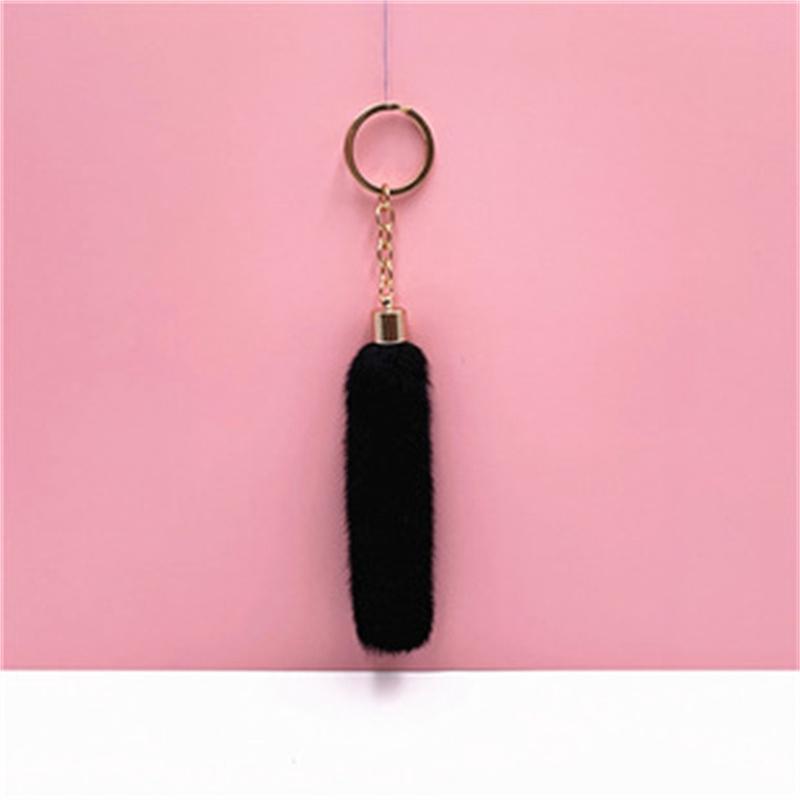 Tassel Key Chain Creative Gift Cute Car Key Chain Cartoon Bag Pendant Pendant Accessories Plush