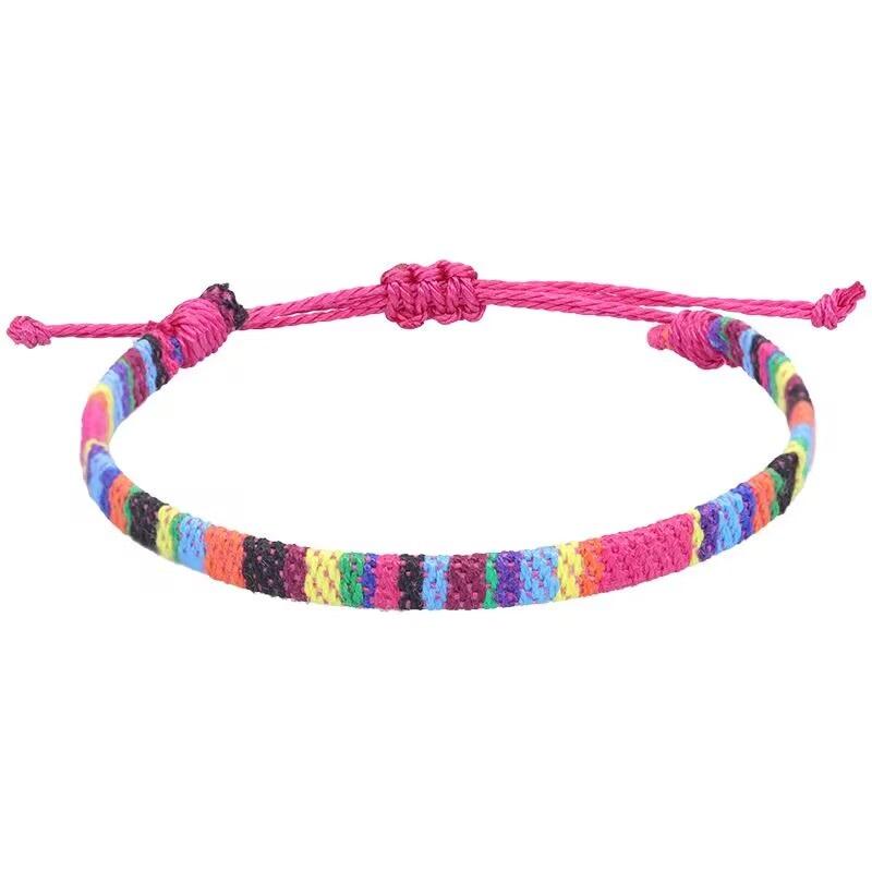 Браслет Подвески Мужская мода Регулируемые прочные модные бохо ручной работы богемные парные браслеты для женщин унисекс