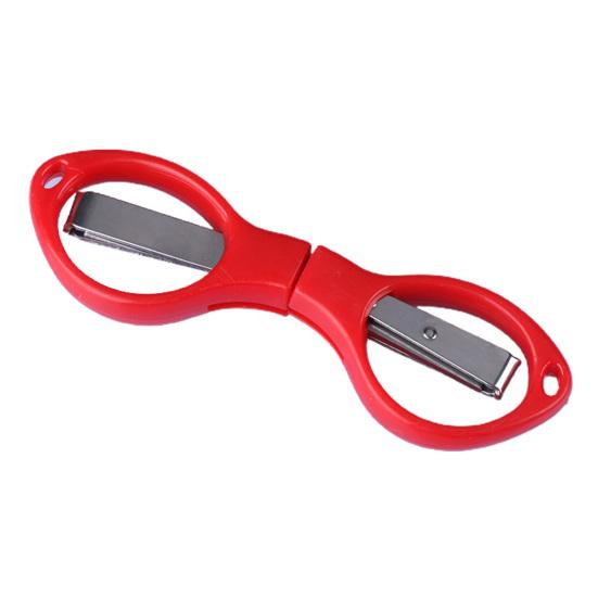 Folding Scissor Ergonomic Design Sharp Cutter Portable Small Foldable Craft Scissors for Outdoor