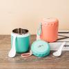 Stainless Steel Insulation Soup Cup Sealed Thermal Jar Breakfast Salad Lunch Box Food Container with Spoon Vaccum Water Bottle