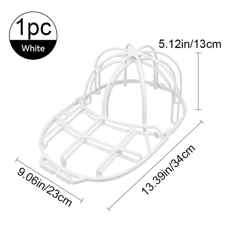 Hat Cleaning Cage for Washing Machines, Hat Cleaner with Mesh Bag,Hat Bags or Hat Racks Can Be Purchased Separately.