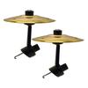 2Pcs Car Vent Mini Drum Crash Cymbal for Car Vent Car Dashboard