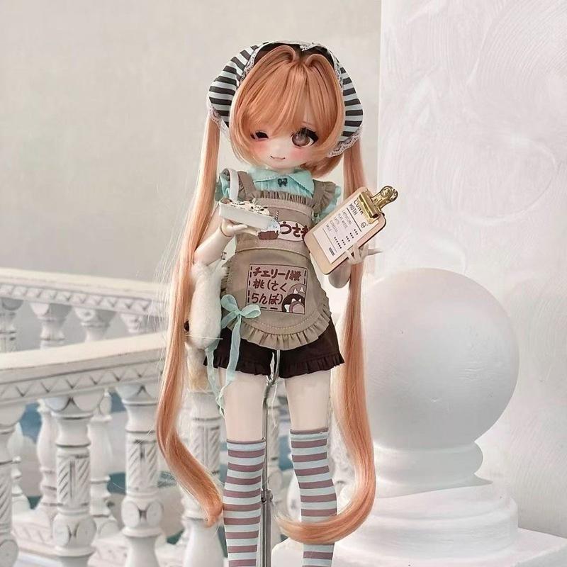 Одежда для BJD кукол подходит для кукол-мультяшек размера 1/4, кукол-милашек и аксессуаров для 2D кукол-горничных
