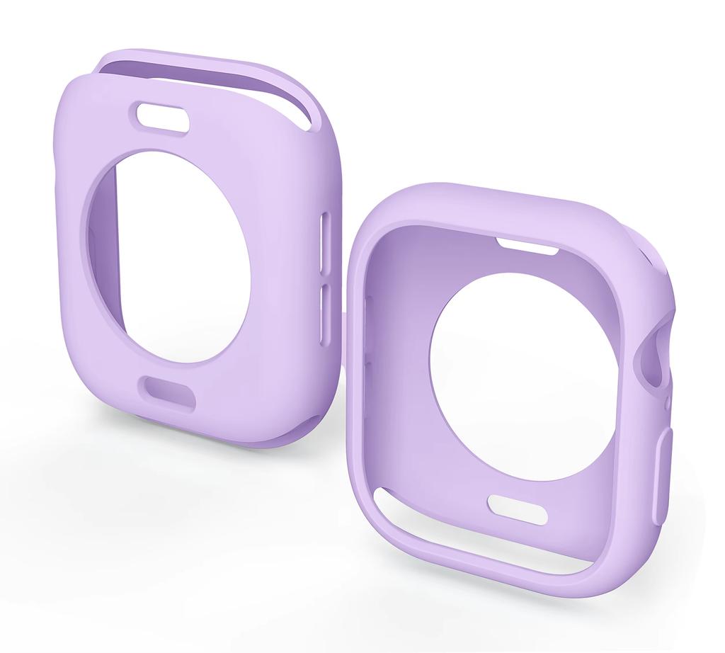 Soft Silicone Case for Apple Watch Series 11 10 46mm 42mm Accessories Protective Shell Bumper iwatch series 10 46 mm 42 mm Cover