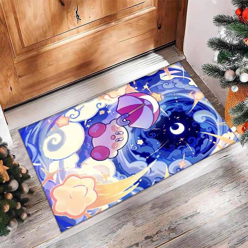 Kirby Crystal Velvet Rug, Soft Anti‑Slip Crystal Velvet Carpet for Living Room Bedroom Home Decor