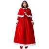 Косплей Санты на Рождество Длинное платье Санты Длинное Большое Санта Клауса Размер [DECEED] Женщины, Косплей, Милое, Юбка, Костюм, Рукава, Размер, Костюм, (Красный,