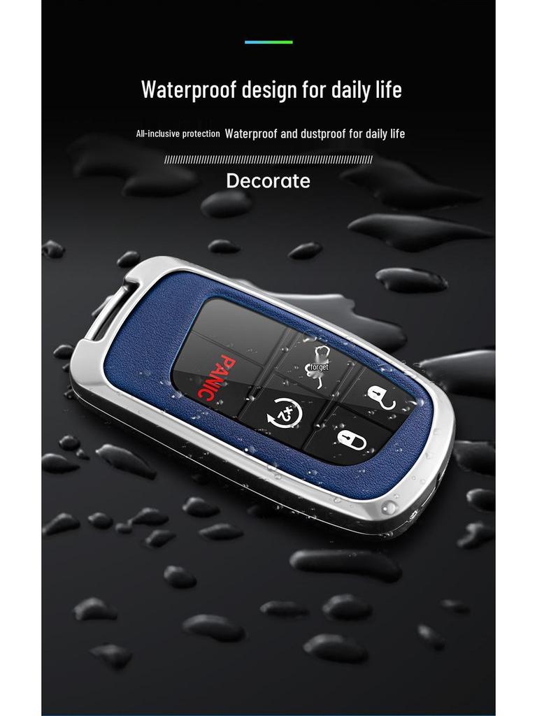 Чехол для ключа Dodge Journey для моделей 13/14/15/16 годов - Прочный корпус и дизайн с пряжкой