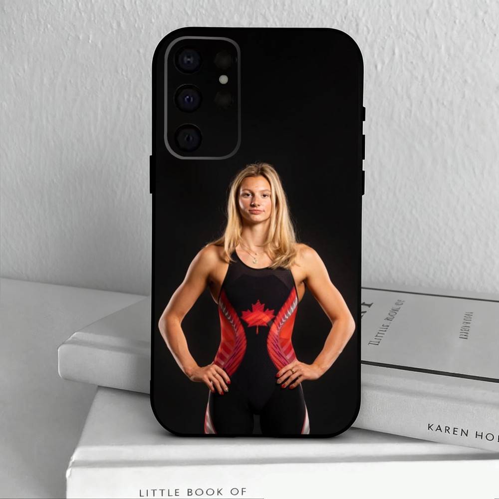 Swimmer S-Summer M-McIntosh Phone Case For Samsung S25,24,23,22,30,21,10,9,Ultra,Plus,Lite,FE,4,5 G Soft Black Case