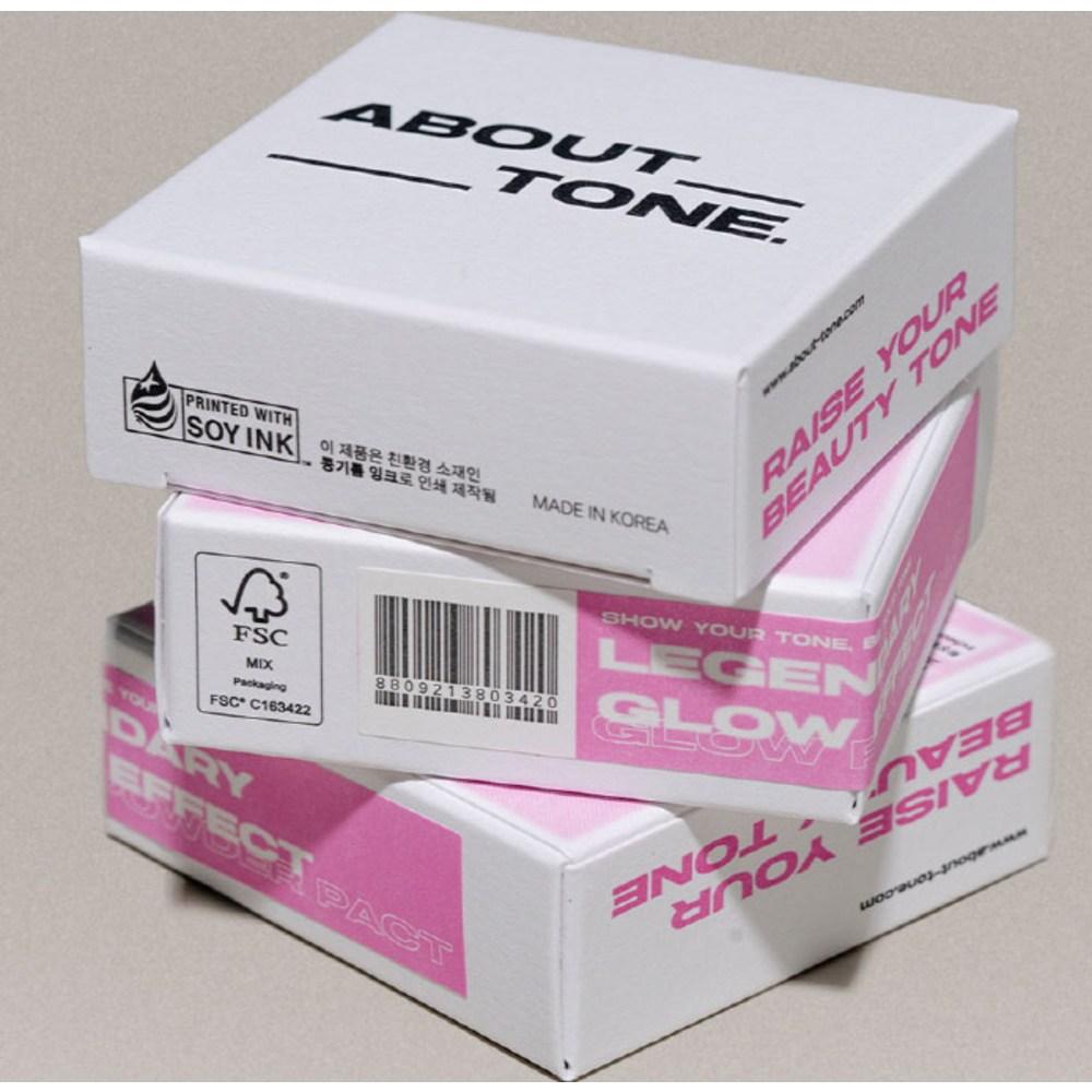 ABOUT TONE Glow Powder Pact 8 г, ОДИН ЦВЕТ, 1 шт.