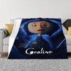Флисовое одеяло Coraline размера King, пушистые, мягкие, одеяла и пледы, пледы для дома, микрофибра, постельное белье, вязаное, плед, колено и