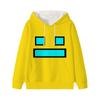 Angry Geometry Dash Hoodie Children Clothes Kid Girl Boy Sweatshirt Manga Hoody Baby Casual Pullovers Sportswear Clothing