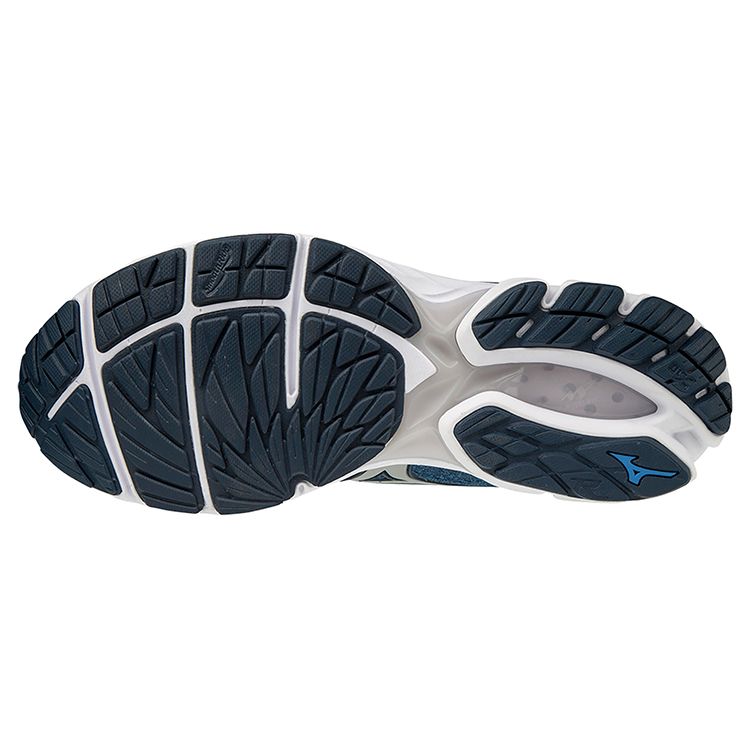 Mizuno Wave Rider 23 Кроссовки с низким верхом для бега, прочные, мужские, синие J1GC190304