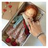 Handmade Waldorf Doll 12" Soft Knitted Dolls Cute Girls Plush Stuffed Toy