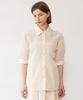 JMARKNEWYORK See-Through Blouse - Cream