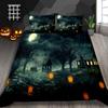Halloween Duvet Cover Set Thumbedding Halloween Decor Mysterious Forest Bedding Set Double Queen King Size Quilt Cover