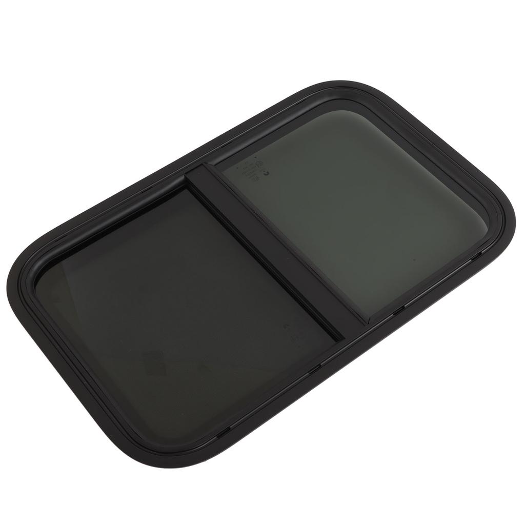 Окно для автофургона, горизонтальное, вертикальное, закругленное, с сеткой от насекомых, дренажное отверстие для автодома 645x415 мм