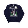 Looney Tunes Mens Bugs Bunny Christmas Fair Isle Sweatshirt