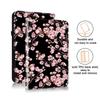 Plum Blossom Pattern Flip Wallet PU Leather Tablets Case with For Samsung Tab A 10.1/Tab A 8.0/Tab S6 Lite/Tab S7/Tab S8/Tab S9/Tab A7/Tab A8/Tab A9..