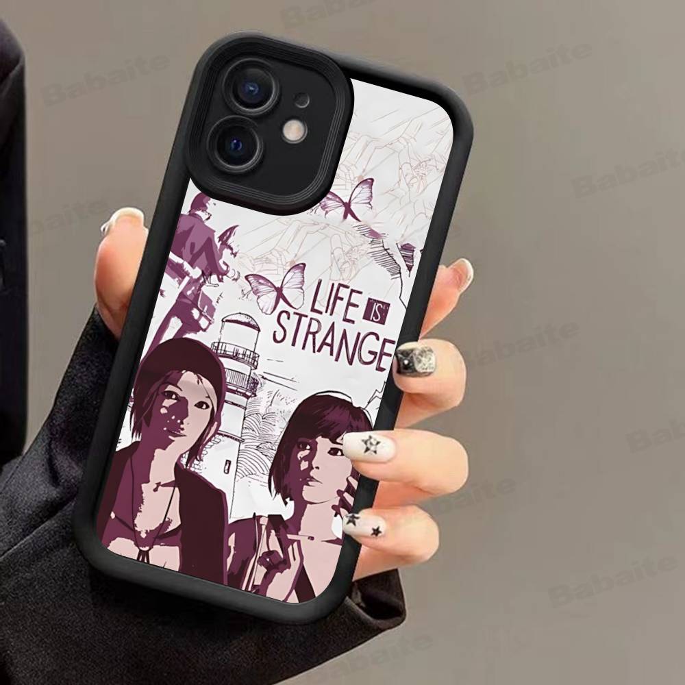 Игровое Аниме Жизнь Странная Милый ТПУ Чехол Для Телефона Для Iphone 17 16 15 14 13 12 11 Pro Max Plus Чехол