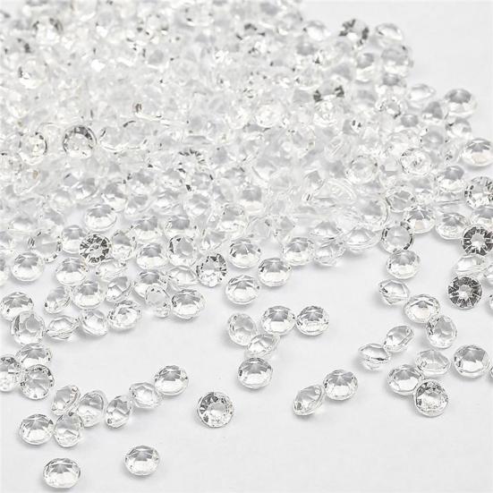 1000 шт. акриловые стразы цветные смоляные искусственные хрустальные камни DIY поделки наполнители для ваз свадьбы домашний декор стола