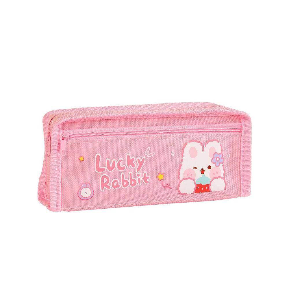 Большой вместительный органайзер для канцелярских принадлежностей, мультяшный пенал, симпатичная сумка для ручек