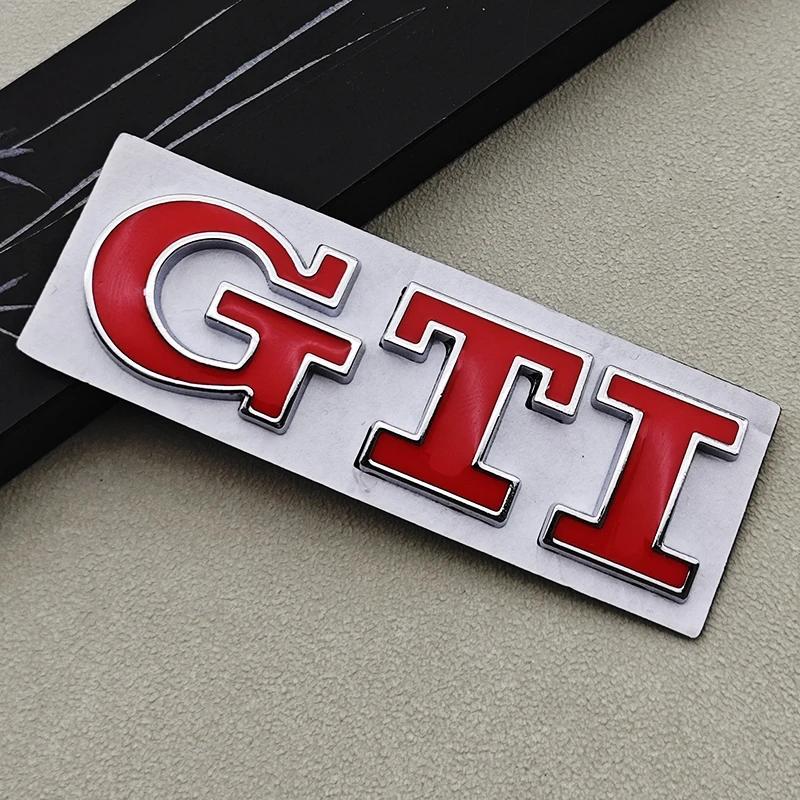 Golf 3 4 MK3 MK4 2026 Горячее Для VW VOLKSWAGEN 3D Металлический Логотип GTI Эмблема Буквы Значок На Задний Багажник Автомобиля Для Volkswagen VW Golf 4 5 6 7