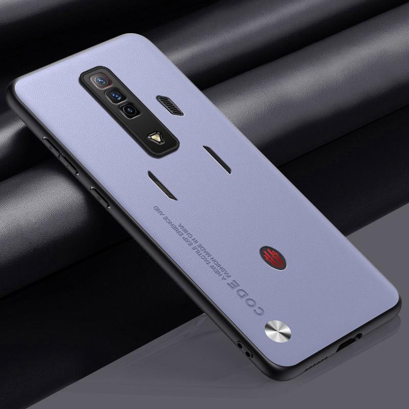 Роскошный чехол из искусственной кожи для ZTE Nubia Red Magic 7 7S 6 6S Pro, силиконовый чехол с полной защитой для телефона RedMagic 7 6 S Coque