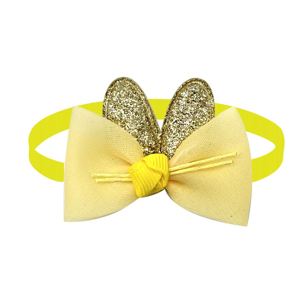 50/100pcs Easter Pet Bow Ties Cute Dog Bows Colorful Cat Dog Bowties Grooming Products Dog Cat Neckteis Ties With Rabbit Ears
