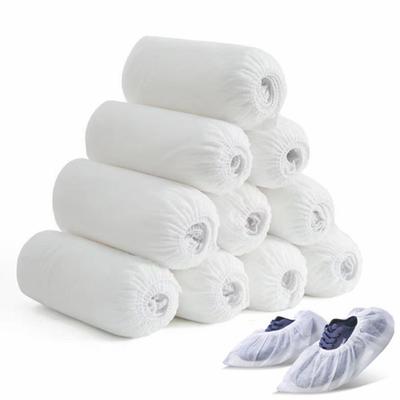 100 шт. в упаковке одноразовые бахилы нескользящие большие бахилы для ног для подрядчиков в помещении ковровые покрытия для обуви защитные