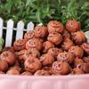 20Pcs Mini Pumpkin Figurines Decorative Resin Fairy Halloween Pumpkin Ornaments DIY Craft Ornaments Micro Landscape Paving Stone
