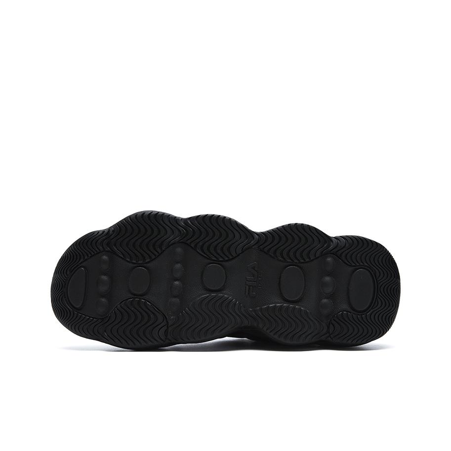 Fila Флисовые туфли-горошины Модный тренд Спортивные Простые Универсальные Износостойкие Низкие Повседневные туфли Мужские кроссовки Черные F12M541121FBK