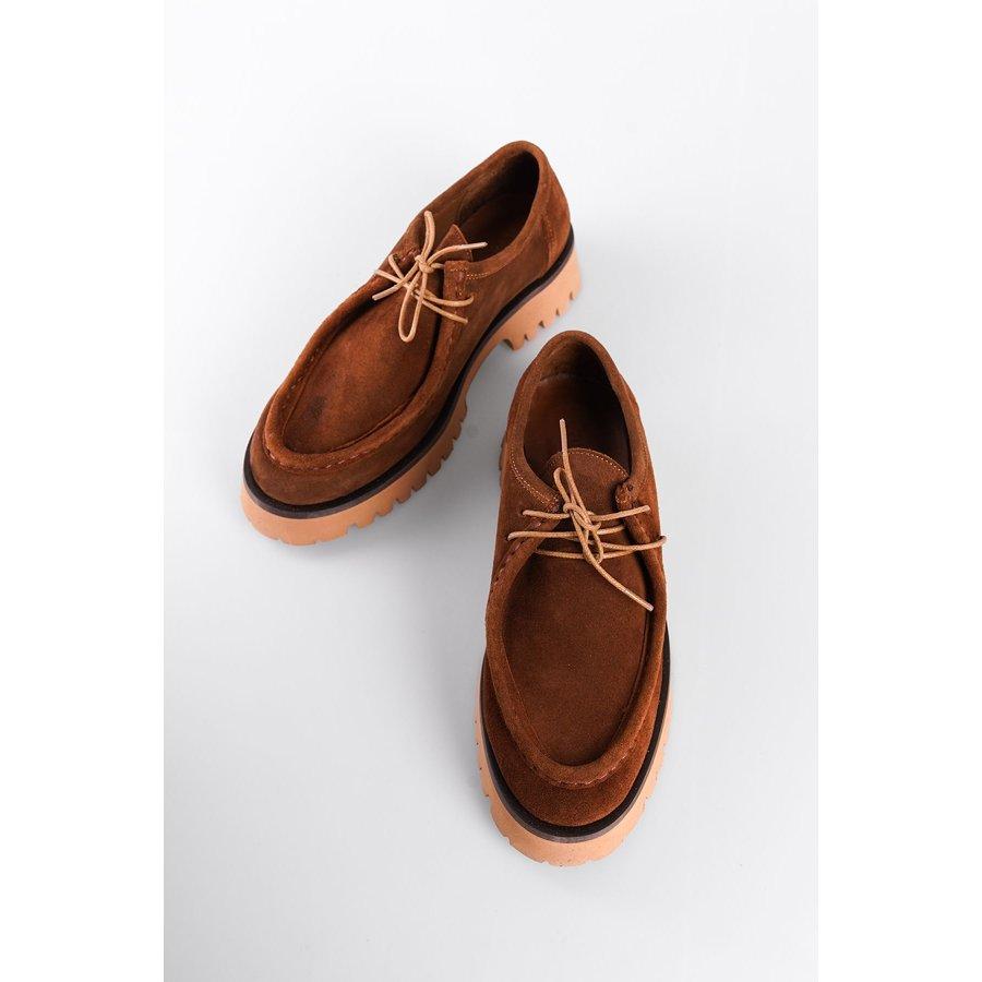 Женские повседневные туфли из натуральной замши на шнуровке, туфли-оксфорды