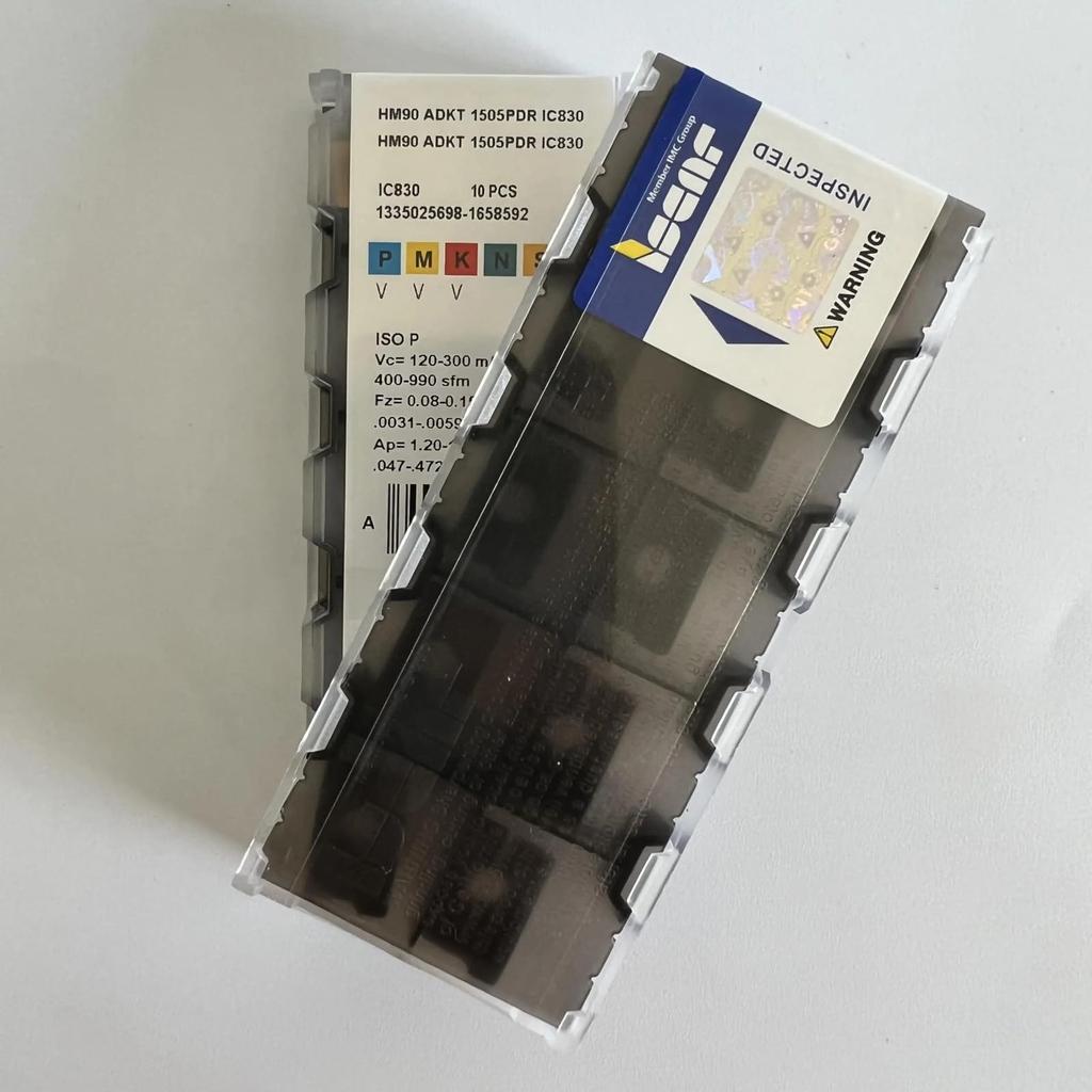 ISCAR / HM90ADKT1505PDR IC830 /Industrial Indexable Carbide Inserts 10 PCS