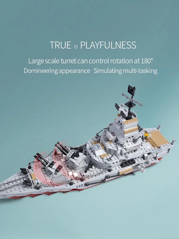 980 шт. Военные 8 в 1 армейский океанский крейсер военный корабль строительные блоки самолет оружие корабль кирпичи городские игрушки для детей