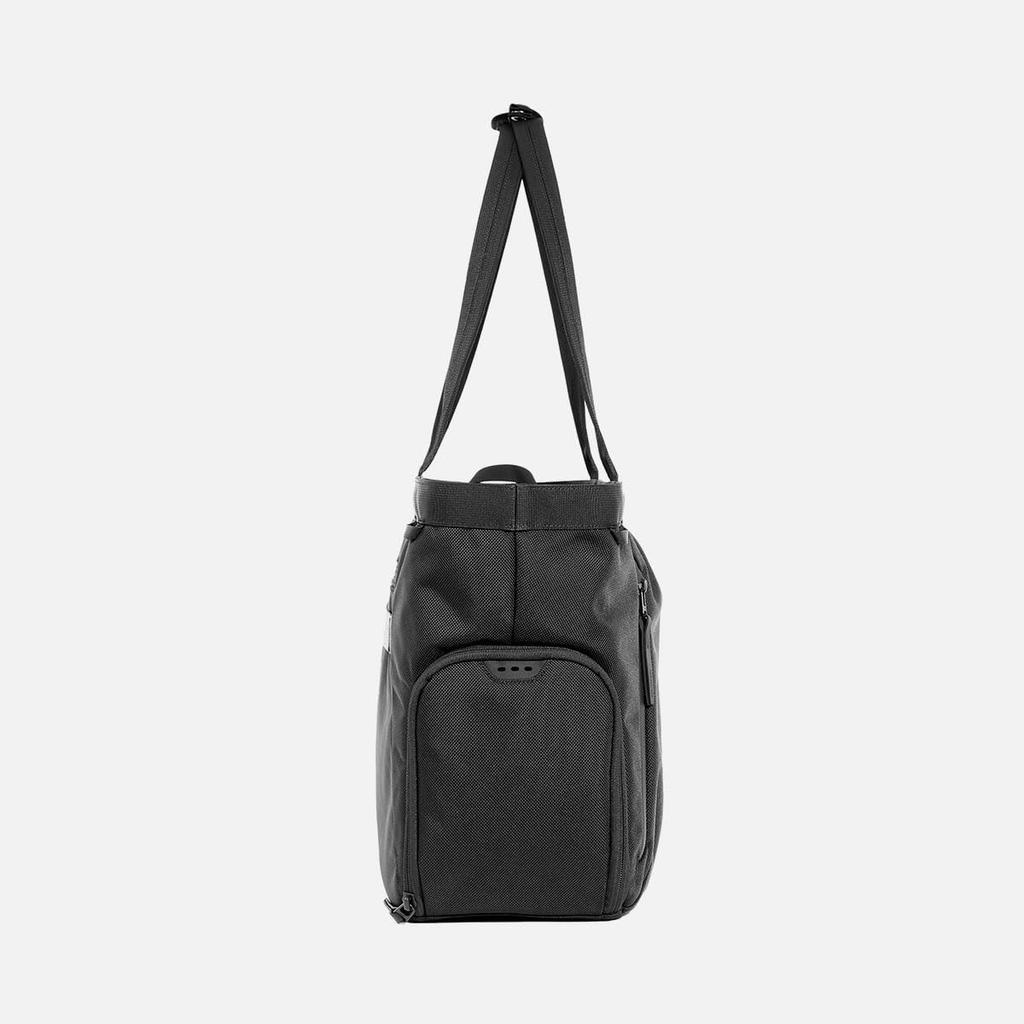 Air Gym Tote 2 (11018) - Men's Black Nylon Tote Bag, Waterproof and Water-Repellent with Cordura Ballistic Lining, Perfect for Business or Casual