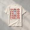 Jude Bellingham Graphic Tshirt England Print Double Sided Short Sleeve Summer Cotton Tee Football Fan Unisex Streetwear Tops