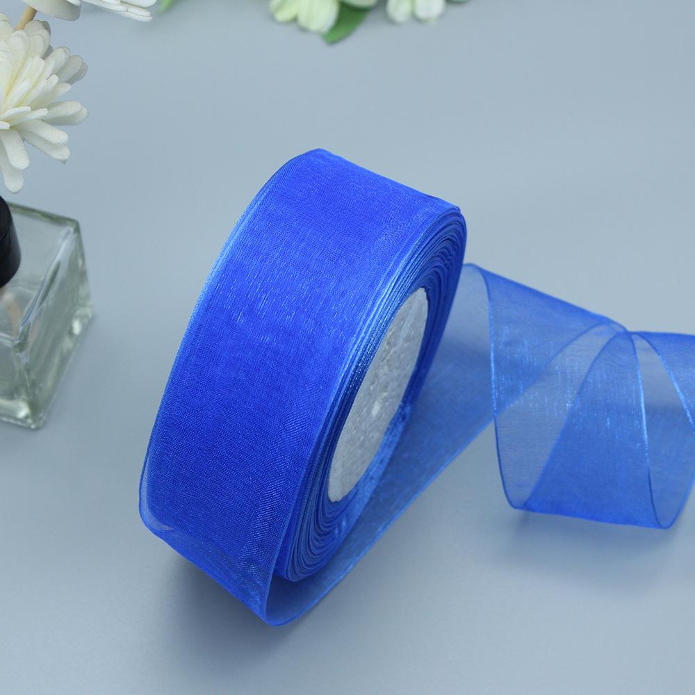 3.8/4 см прозрачная лента из органзы Snow для упаковки рождественских подарков