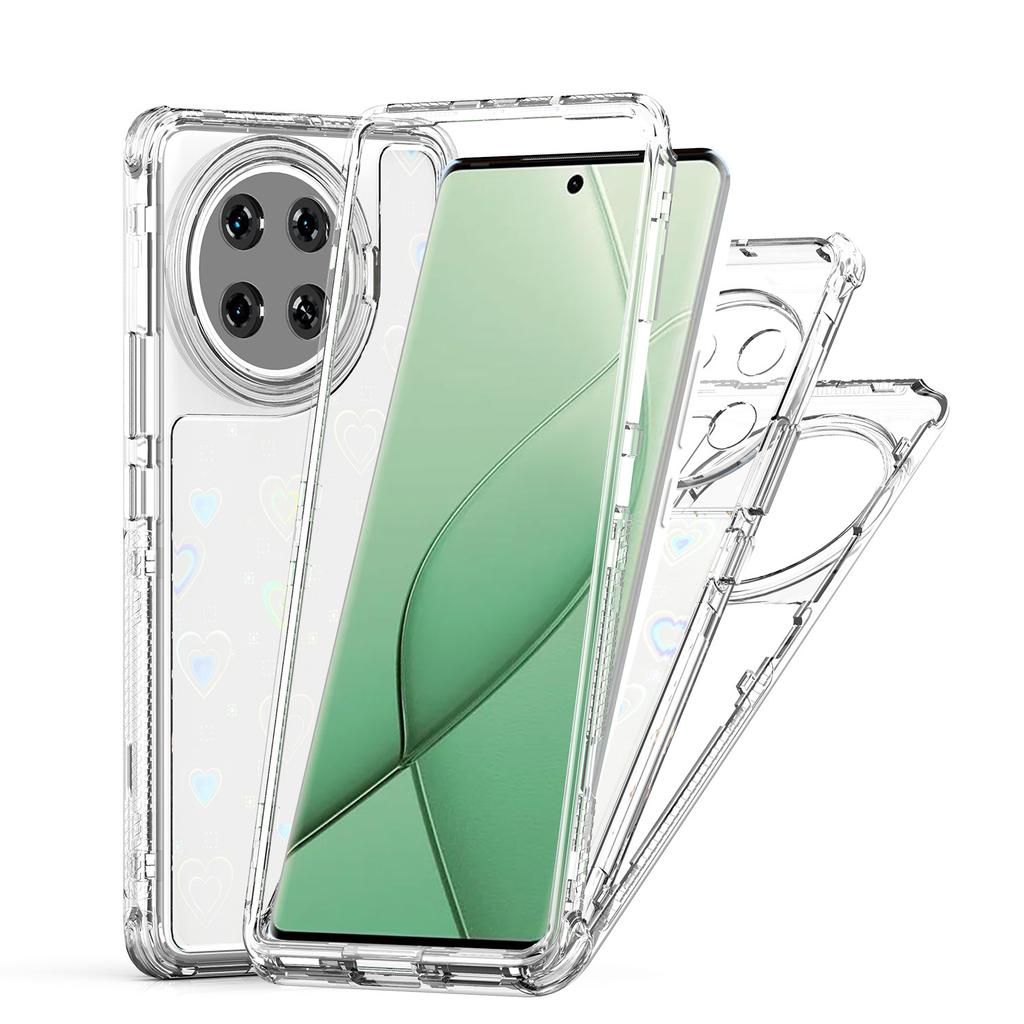 For TECNO Spark 20 Pro+ Case Precise Cutouts Acrylic TPU Clear Phone Cover with Laser-printed Film