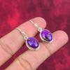 Purple Copper Turquoise Earrings, 925 Solid Sterling Silver Jewelry, Gemstone Earrings, Gift For Her Handmade Dainty Jewelry
