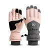 Snowboard Skiing Gloves Waterproof Motorcycle Cycling Fleece Mittens 1 Pair Winter Warm  Unisex  Sports Gloves