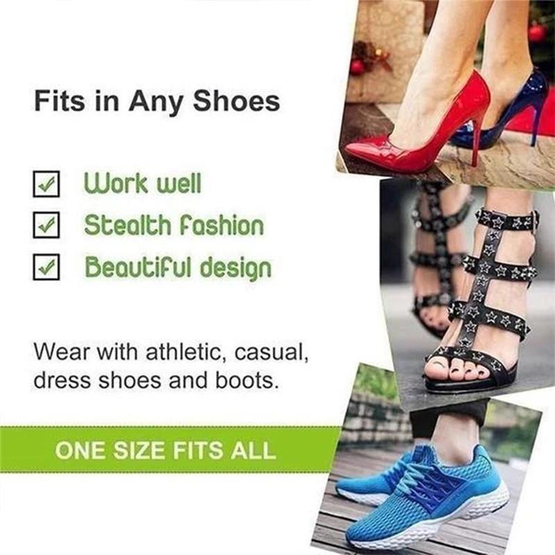 2/6/10Pcs Five-finger Socks Open Toe Forefoot Insole Shoes Pads High Heel Insole Anti-Slip Foot Protection Cushions Sponge Pain Relief Socks