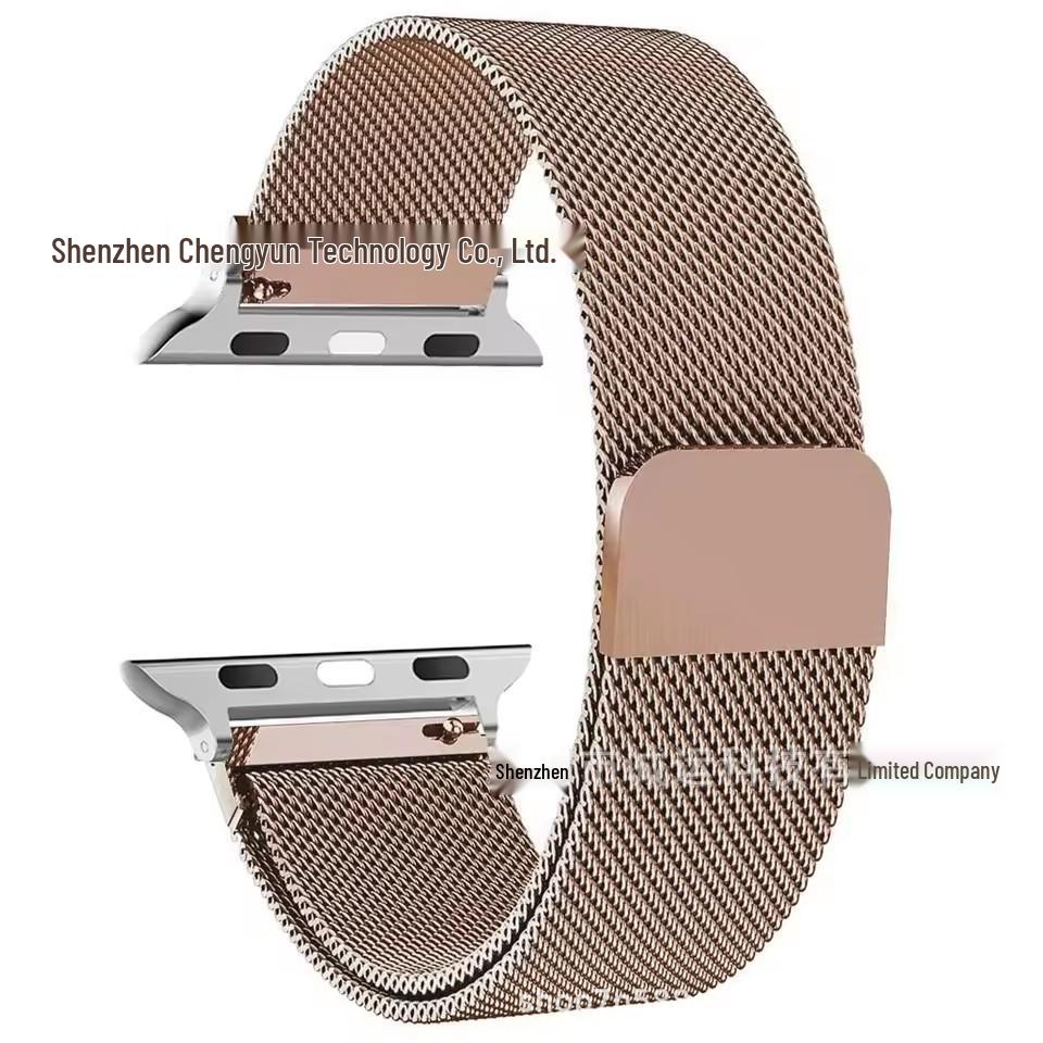 Миланский ремешок из нержавеющей стали, совместимый с Apple, для iWatch 11