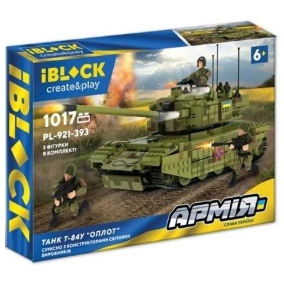 Construction Set IBLOCK PL-921-393, 1017 Parts, 64*43*9 Cm