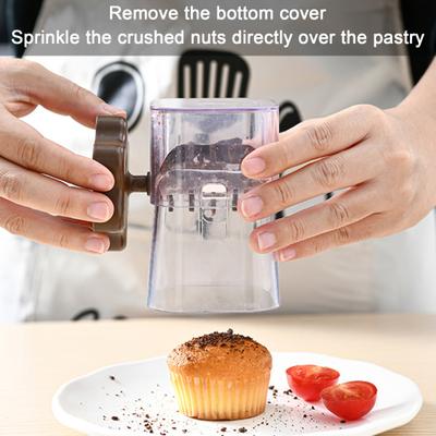 Ручная шлифовальная машина для орехов, дробилка для сухофруктов, ручная машина для грецких орехов, измельчитель шоколада, многофункциональный портативный шлифовальный инструмент для орехов, миндаля, шоколада