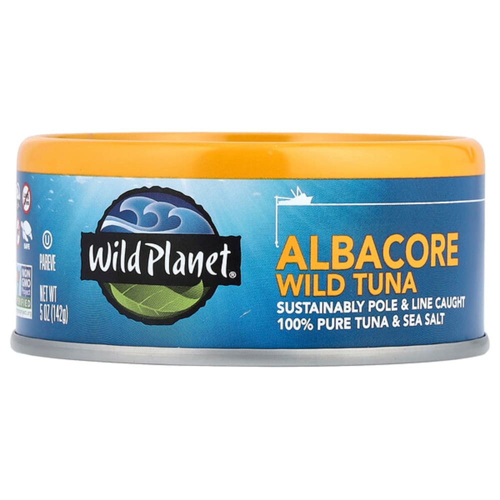 Wild Planet Albacore Wild Tuna 5 Oz 142 G