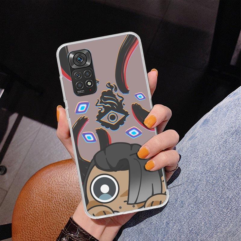 Чехол для телефона Valorant Милый для Xiaomi Redmi Note 15 14 13 12S 12 11 Pro Plus 14S 11S 11E 10 10S 11T 5G Персонализированная крышка Красный