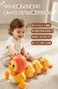 JUYEE Toy Duck Family Set Educational Toy for Birthday Gift for Boys and with Music and Lights Mom 3 Set 4-Piece - 3-Year-Olds, Girls, Popular,